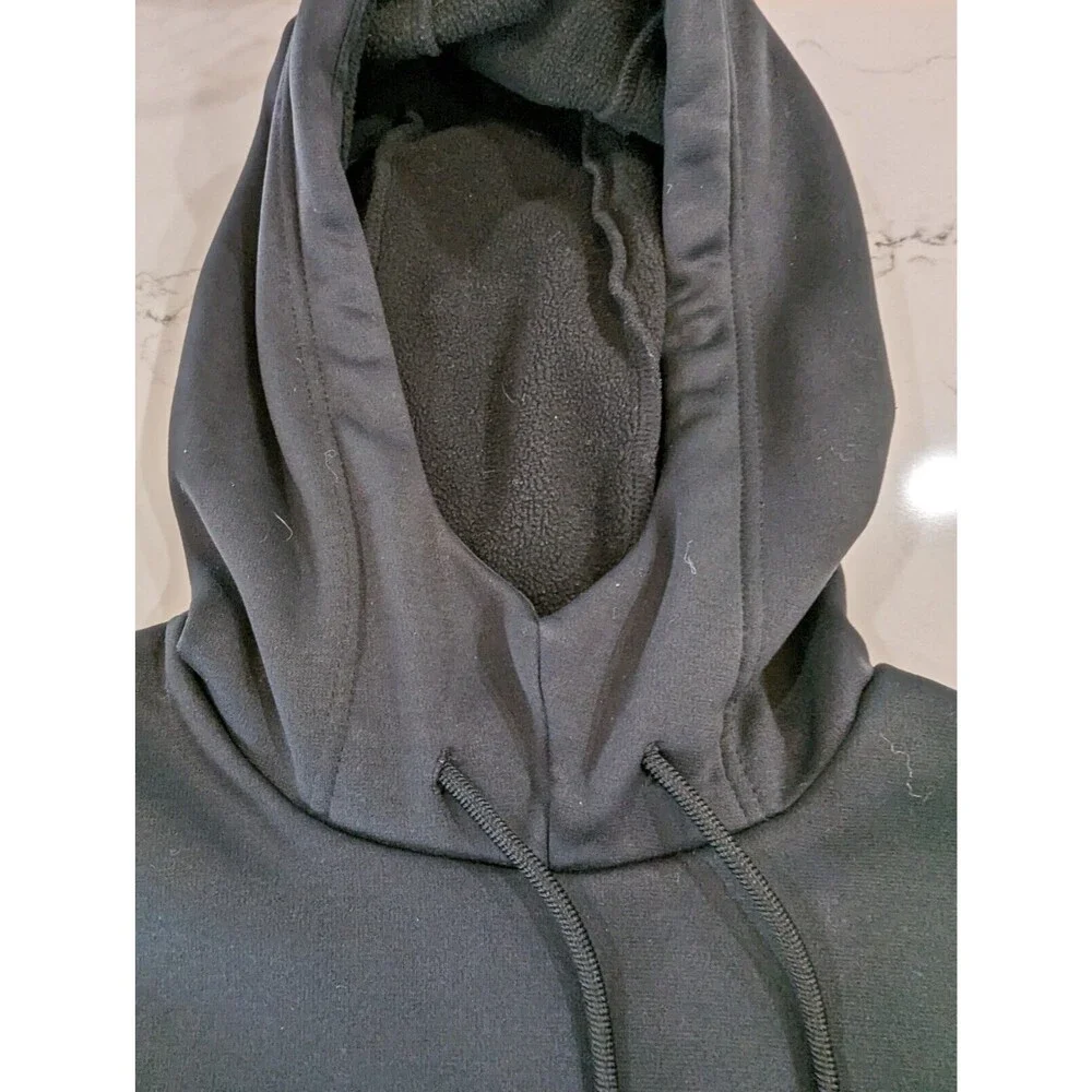 Vintage Nike Air Jordan Hoodie Sweatshirt Black Men Small Pullover